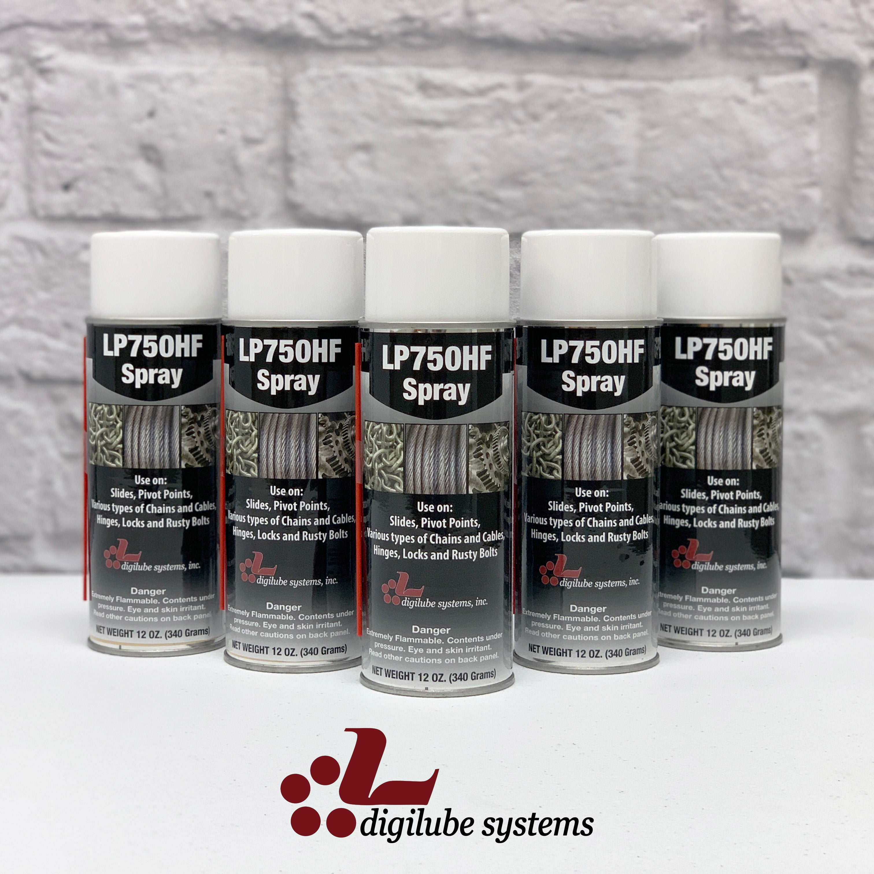 LP750HF Spray Lubricant - Case of 6 – Digilube Systems